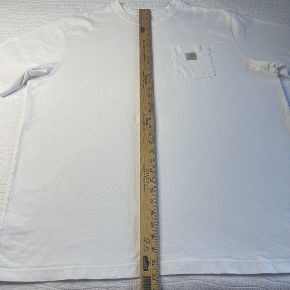 Carhartt Lot of 2 Mens Original Fit Heavyweight Short-Sleeve T-Shirt 3XL Cotton - Picture 4 of 12